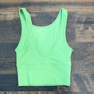 lululemon athletica Green Tank Top